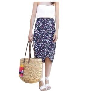 J Crew Tulip Skirt Ratti Happy Print Sz  2